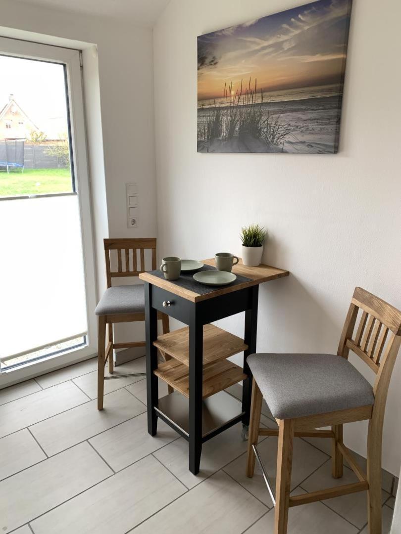 Neu! Schickes Und Modernes Ferienhaus Ant Zingel Krummhörn Zewnętrze zdjęcie
