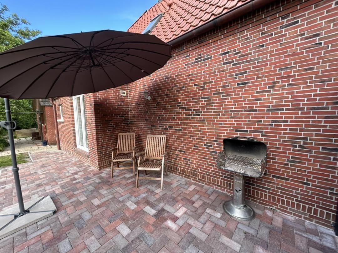 Neu! Schickes Und Modernes Ferienhaus Ant Zingel Krummhörn Zewnętrze zdjęcie